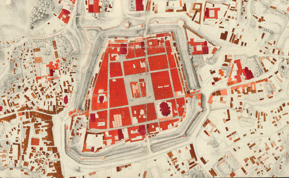 The History of Cities and Cartography: Methods of Implementation of the 