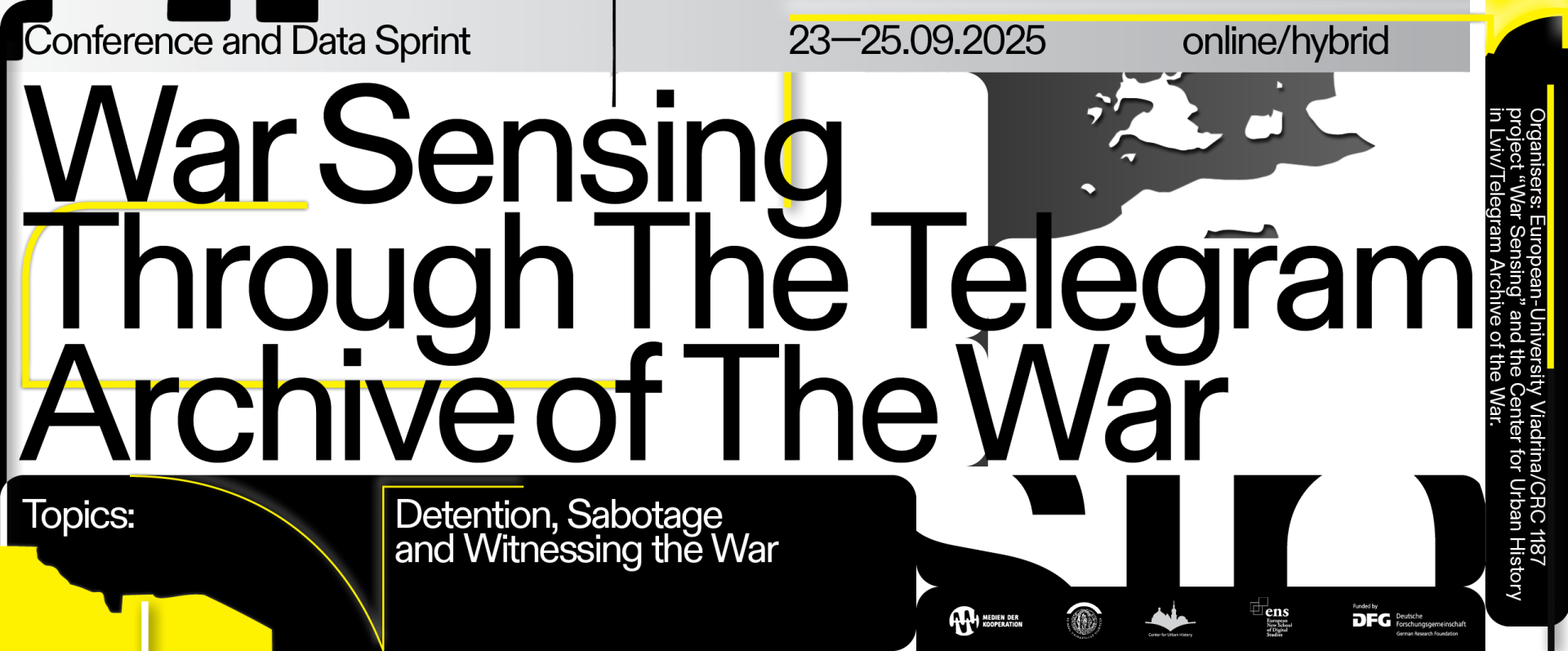 War Sensing through the Telegram Archive of the War